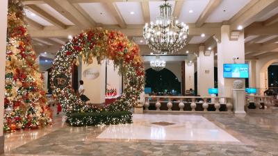 昼も夜も素敵なホテル