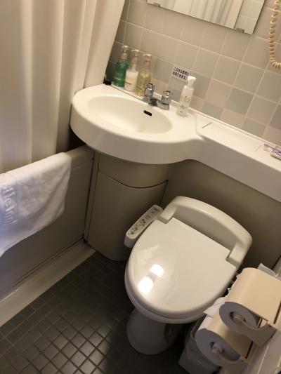 バスルームが狭すぎる