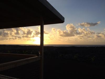 溶岩流は見れなくなってしまいました