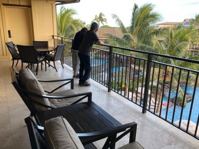 ラナイの眺望です