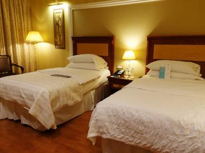 広々として清潔な客室