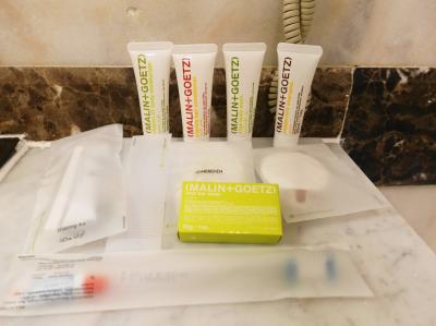 歯ブラシまであってアメニティは今回一番充実していました