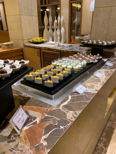 充実のビュッフェ