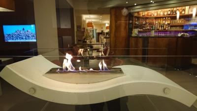 メラメラと燃える炎