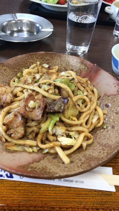 ホルモンうどん