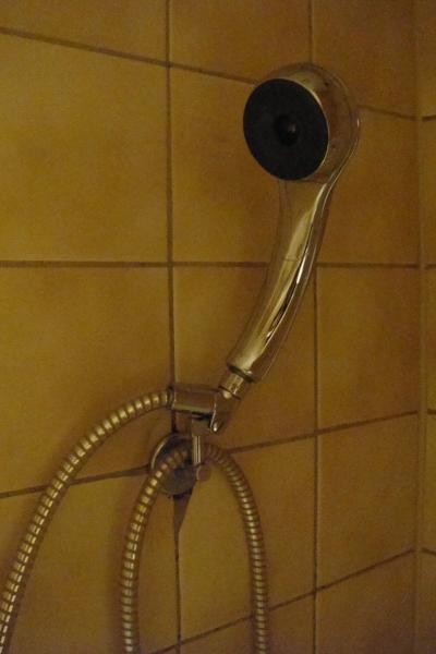 ホース付きシャワーが使いにくい