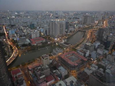 サイゴン川を臨むハイタワー