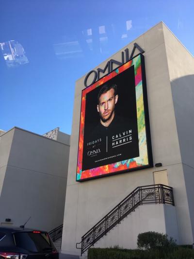 OMNIA NIGHT CLUBでCalvin Harris