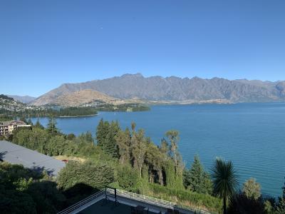 部屋の窓からの景色