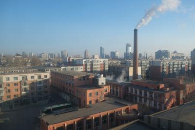 工業地帯的な風景です