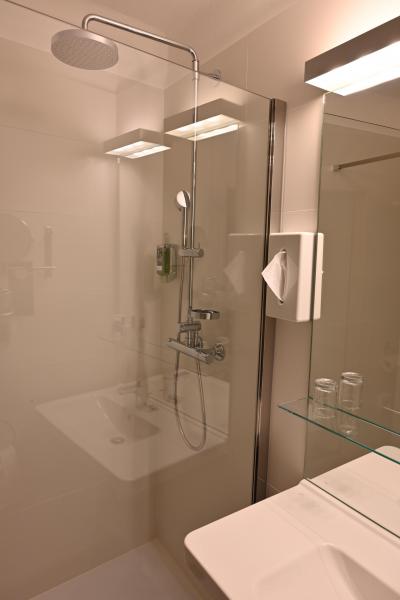 シャワーは使いやすかった。