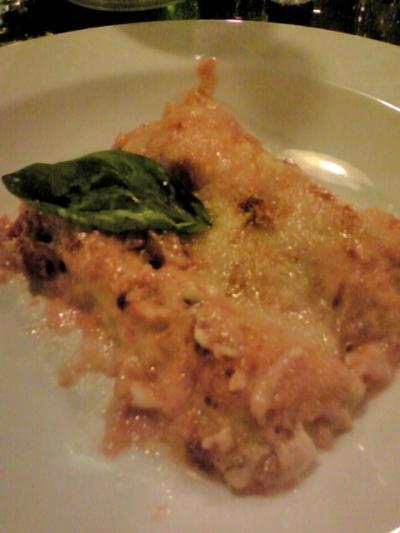 野菜入りパスタ