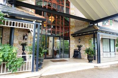 エントランス前