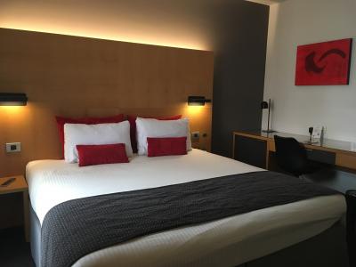 一人で使うにはもったいないほど大きなベッド