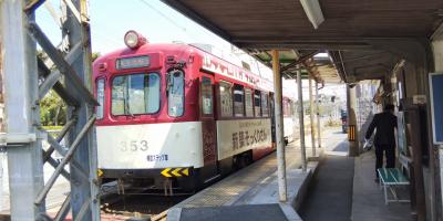 浜寺公園まで乗車しました。