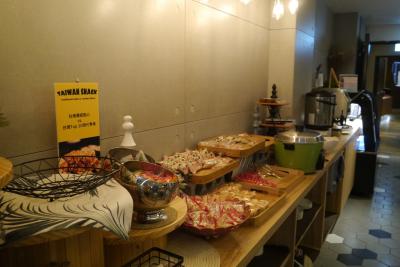 ラウンジのお菓子