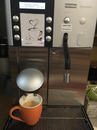 ノルウェーのコーヒーはおいしい。