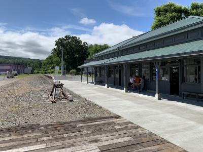 廃駅となりましたがきれいに活用されています