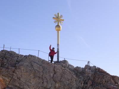 ドイツ最高峰ツークシュピッツェ山