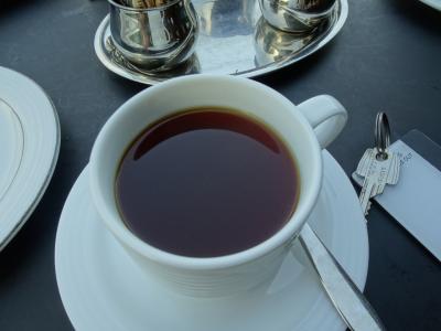 ウェルカムドリンクの紅茶