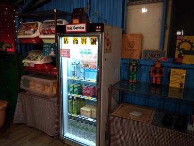 屋上のドリンク(お酒あり)