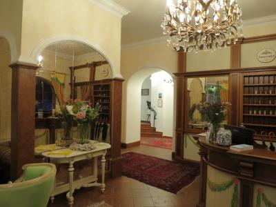 雰囲気の良いホテル内