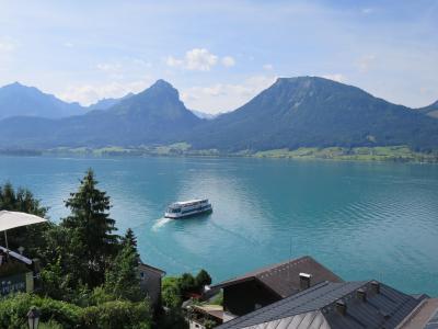 印象的なテラスからの眺め