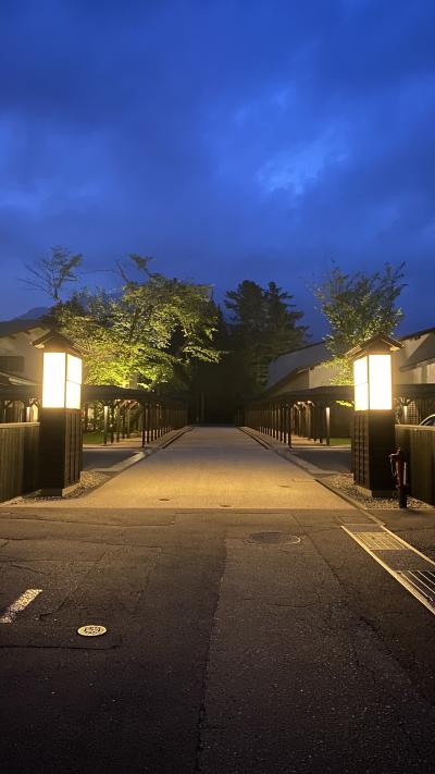 星野リゾートで非日常空間