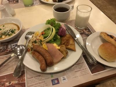 朝食のバイキングもなかなか種類が豊富でした