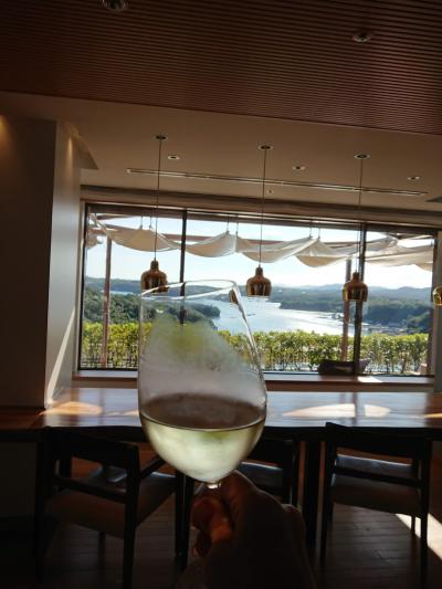 ラウンジからの眺めは素晴らしい