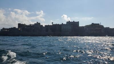 軍艦島周遊ツアーに参加しました