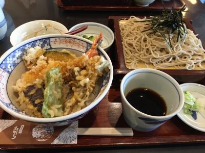 しっかり冷水で締めたお蕎麦が美味しい