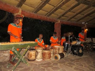 夜のバンドショー