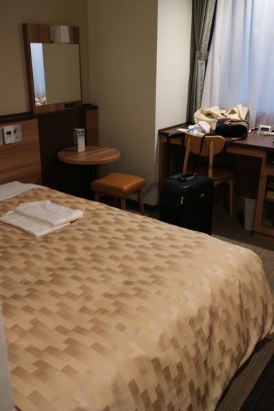 立地がいいホテルでした。