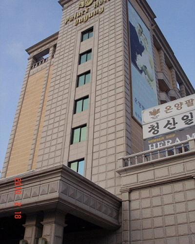 温陽パレスホテルの外観