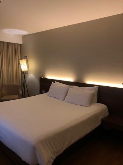 キングサイズのベッドです