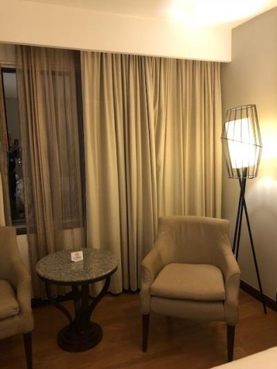 広い部屋でゆっくりできます