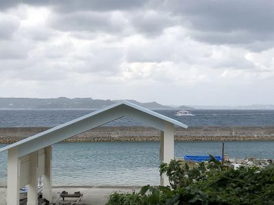 久高島フェリーの久高島側のターミナル