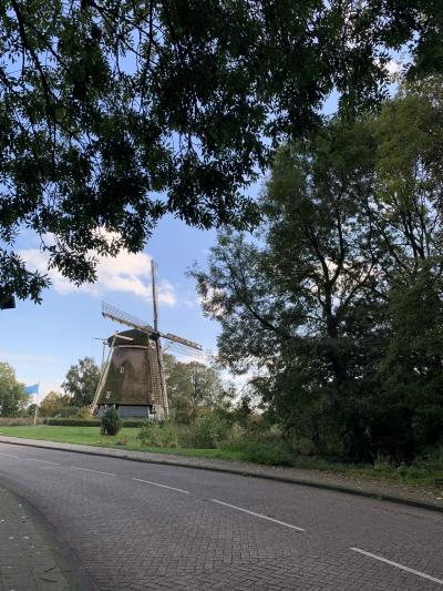 アムステルダムで見られる風車 ～ Rieker Molen