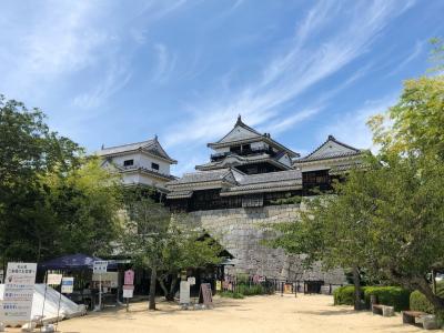 天守閣に登ことができます