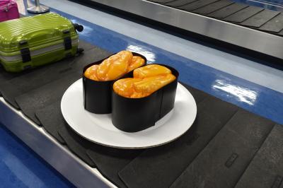 手荷物預けないと見逃します。