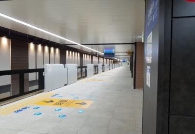 阪神梅田駅の新1番線ホーム