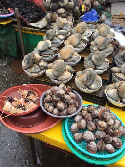 海産物がいっぱい。