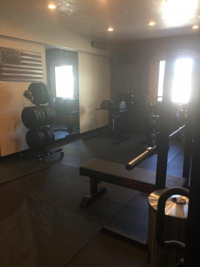 ジムもあります