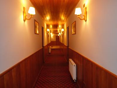 客室棟の廊下