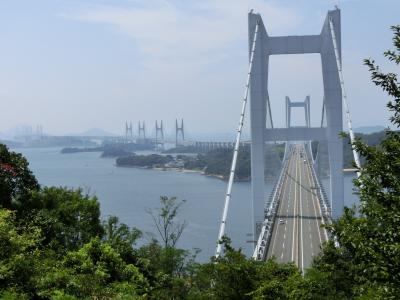 瀬戸内海と瀬戸大橋の絶好の展望ポイント