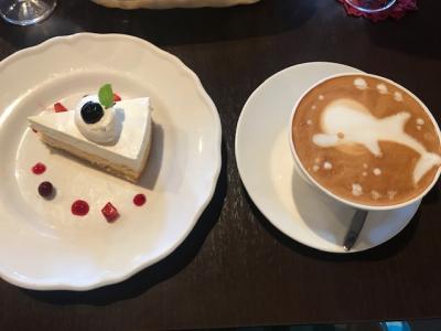 ラテアートが可愛いカフェ