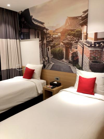 壁画が北村風でおもしろい！部屋もキレイ！