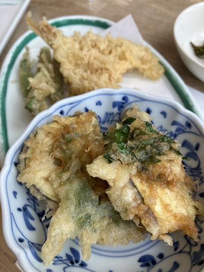 天つゆと４種類の塩で楽しめる