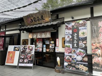 桜の小路で阿蘇の味